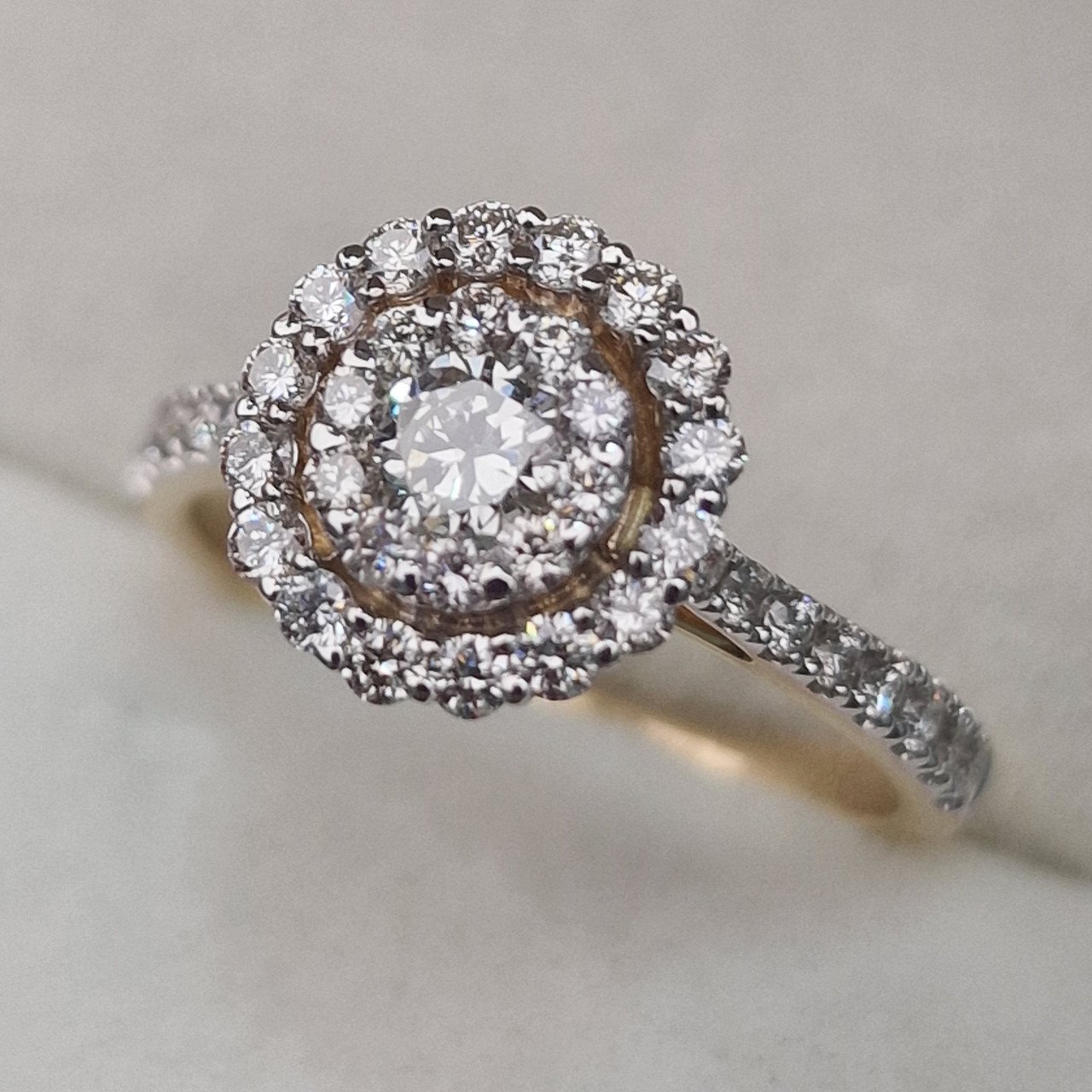 Кольцо Deimantas 104943298 17р 3,58гр 0,87ct. купить,NaN