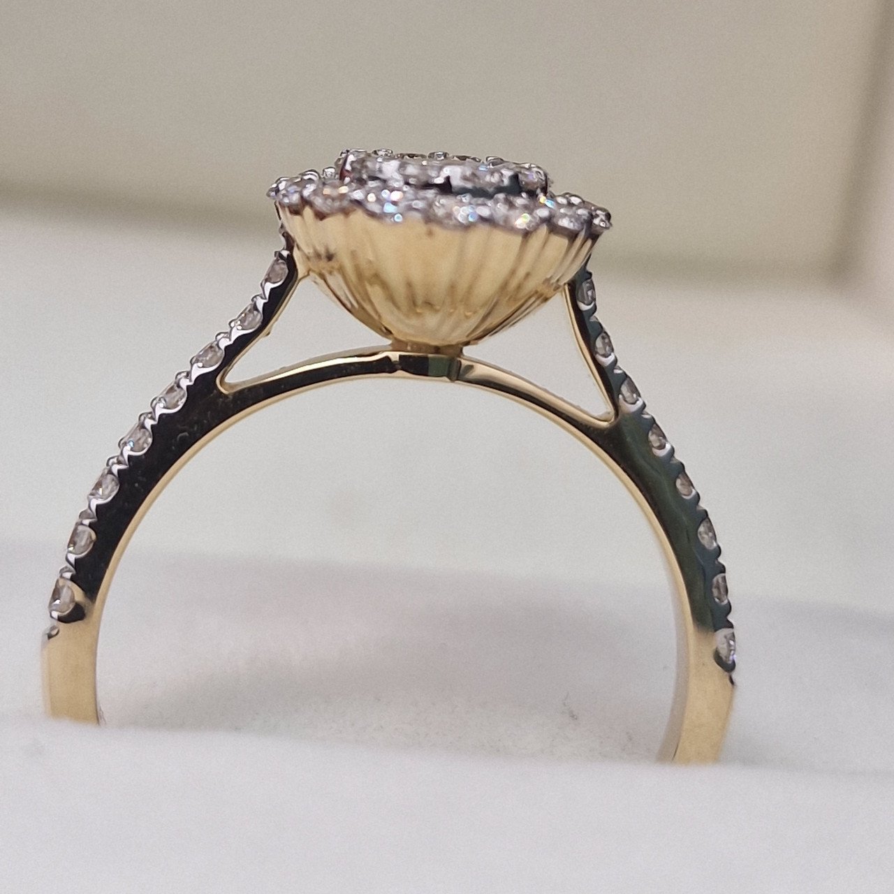 Кольцо Deimantas 104943298 17р 3,58гр 0,87ct. купить,NaN