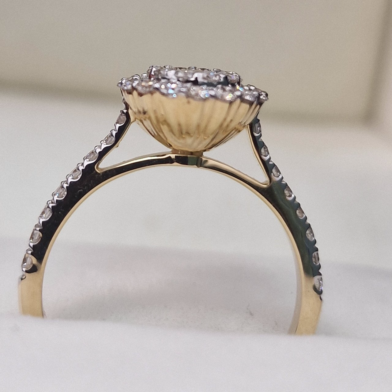 Кольцо Deimantas 104943298 17р 3,58гр 0,87ct. купить,NaN