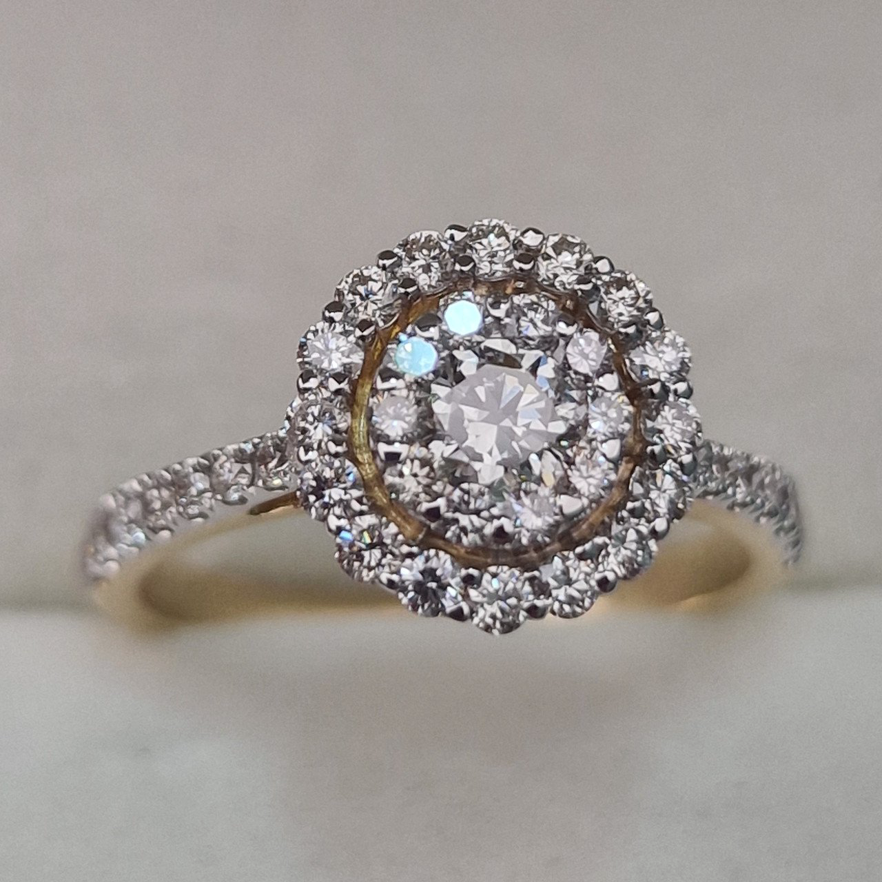 Кольцо Deimantas 104943298 17р 3,58гр 0,87ct. купить,NaN