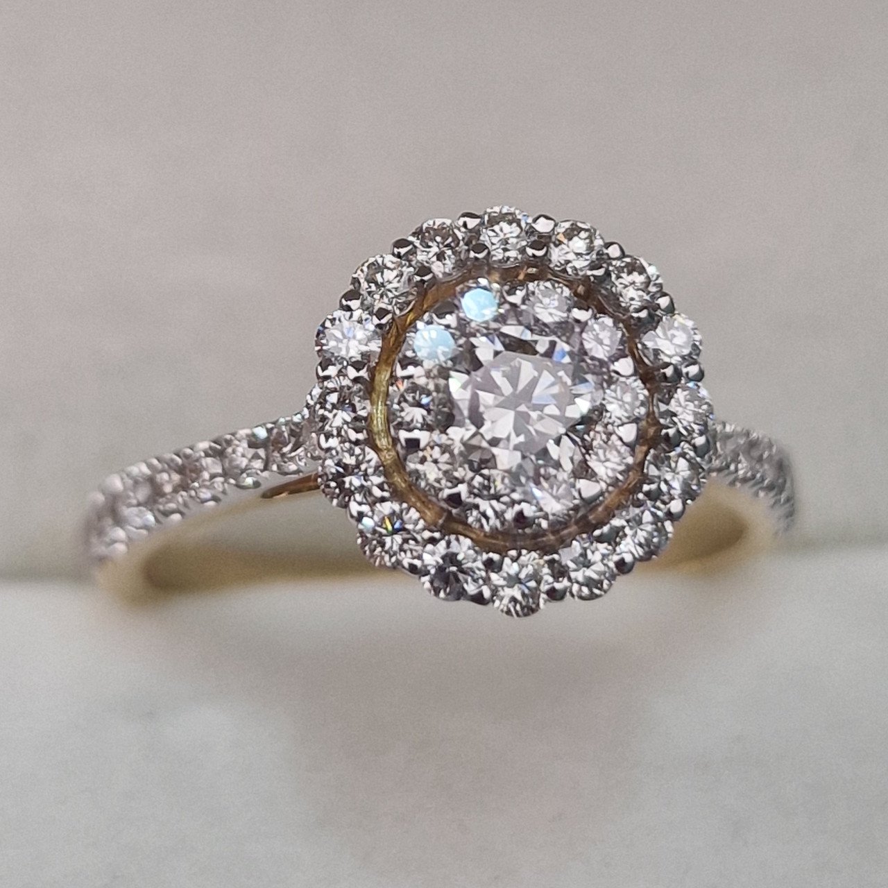 Кольцо Deimantas 104943298 17р 3,58гр 0,87ct. купить,NaN