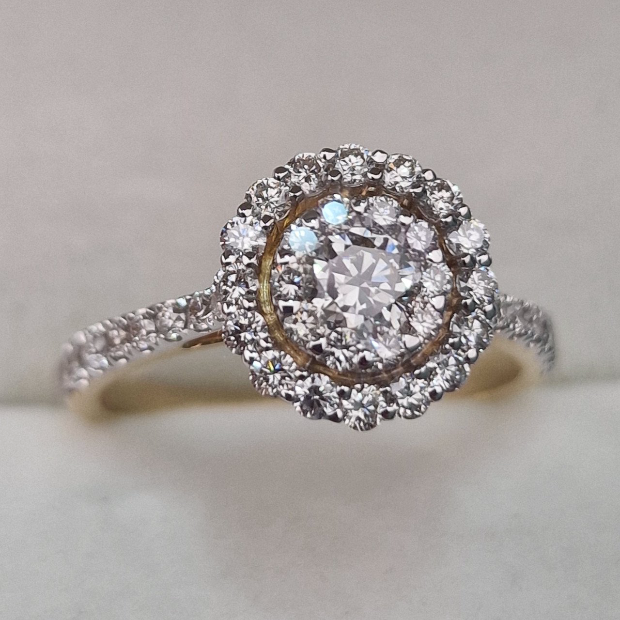 Кольцо Deimantas 104943298 17р 3,58гр 0,87ct. купить,NaN