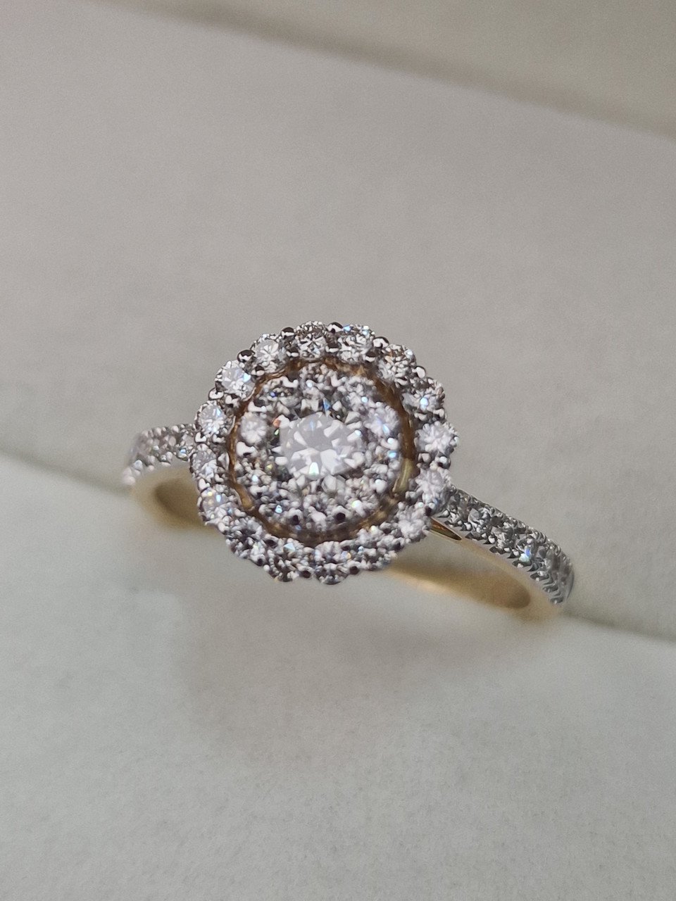 Кольцо Deimantas 104943298 17р 3,58гр 0,87ct. купить,NaN