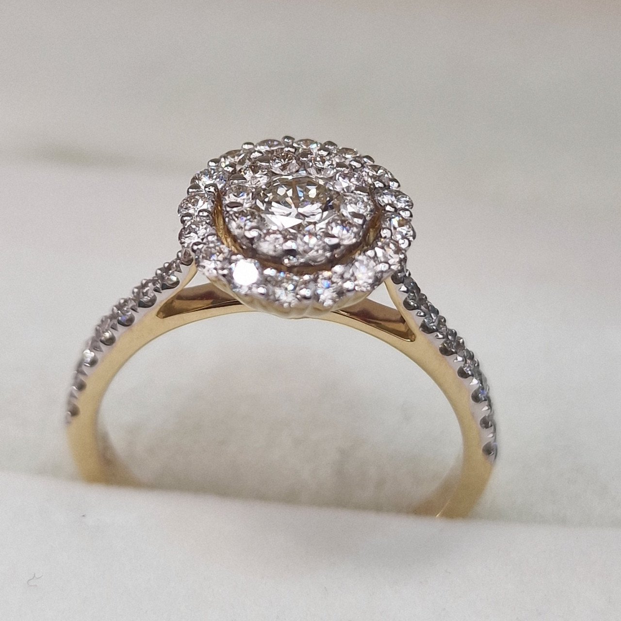 Кольцо Deimantas 104943298 17р 3,58гр 0,87ct. купить,NaN