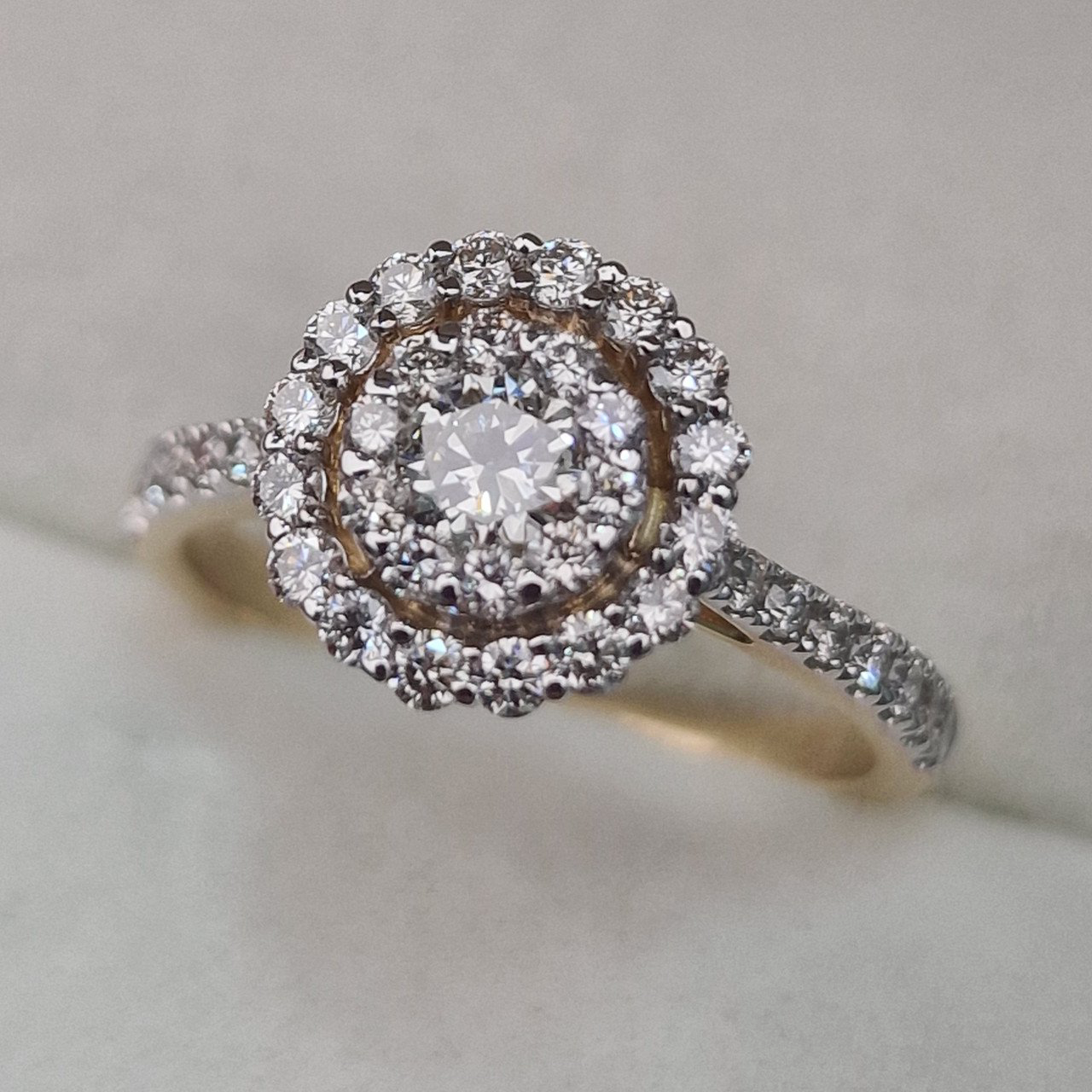 Кольцо Deimantas 104943298 17р 3,58гр 0,87ct. купить,NaN