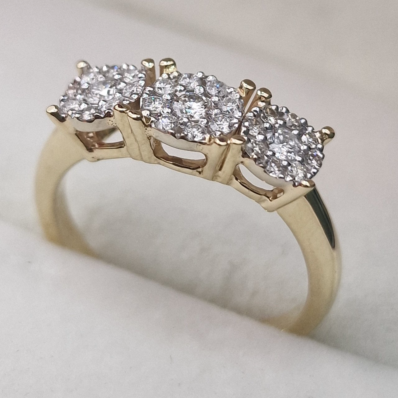 Кольцо Deimantas 104943330 17,5р 3,77гр 0,36ct. купить,NaN