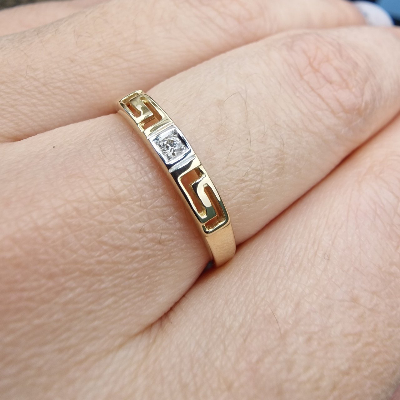 Кольцо Deimantas 104316956 18р 1,71гр 0,02ct. купить,NaN