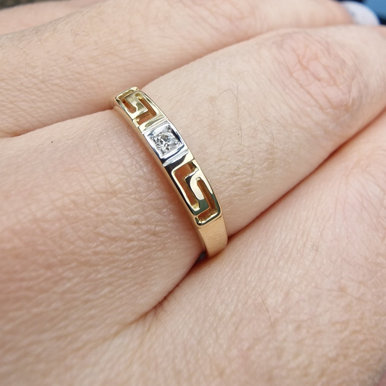 Кольцо Deimantas 104316956 18р 1,71гр 0,02ct. купить,NaN