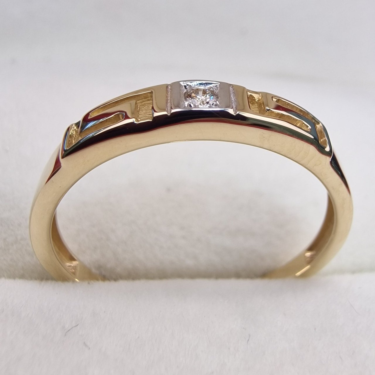 Кольцо Deimantas 104316956 18р 1,71гр 0,02ct. купить,NaN
