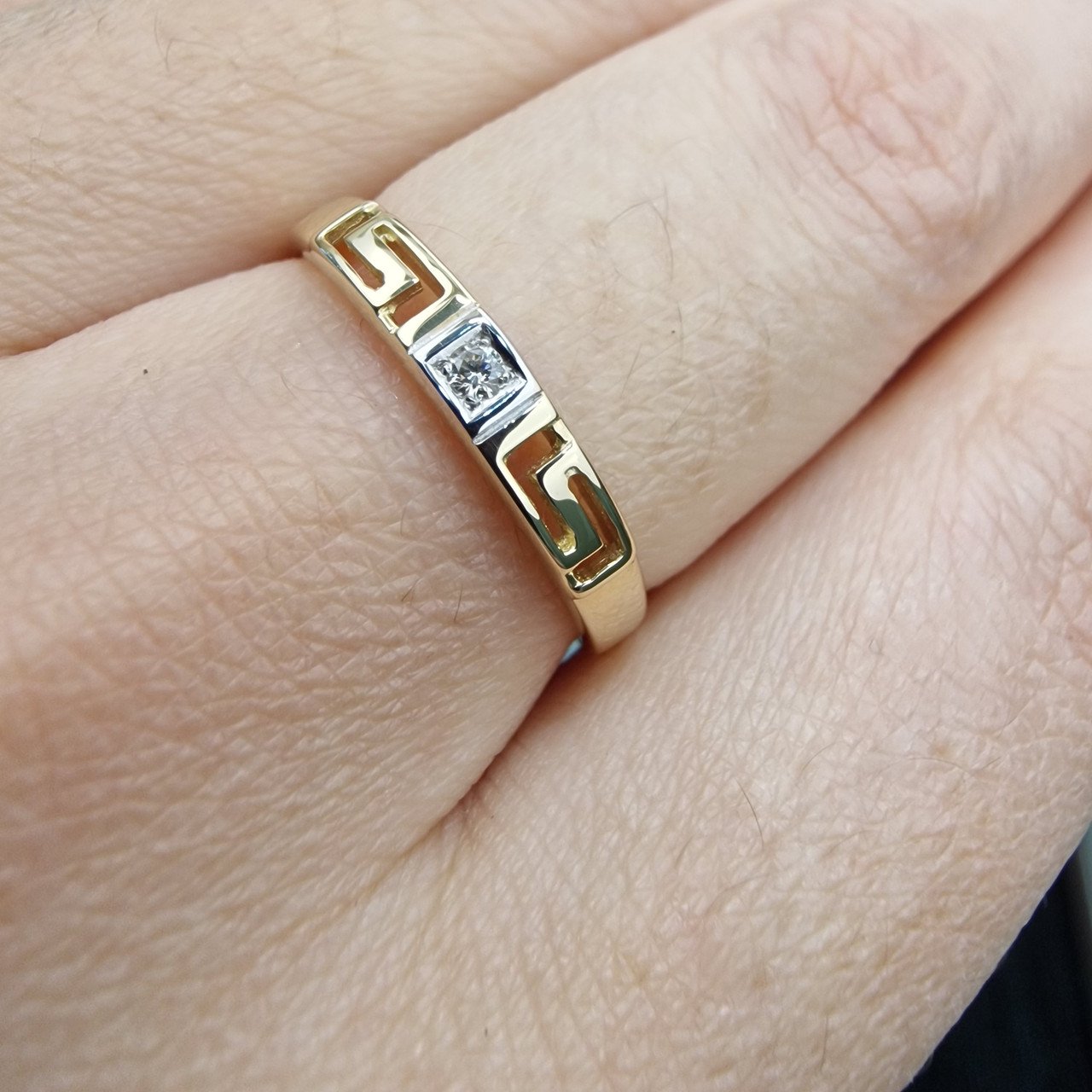 Кольцо Deimantas 104316956 18р 1,71гр 0,02ct. купить,NaN