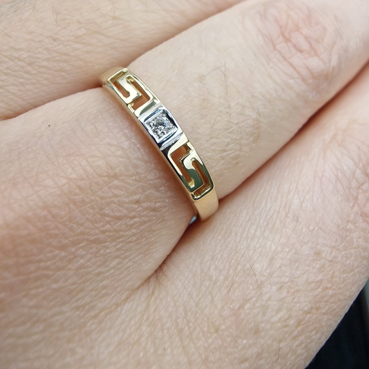 Кольцо Deimantas 104316956 18р 1,71гр 0,02ct. купить,NaN