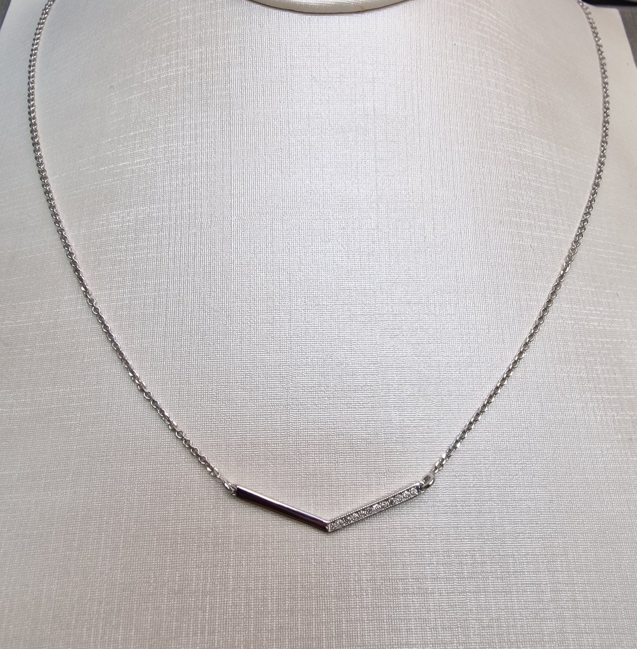 Колье Deimantas 104193990 45см 2,86гр 0,044ct. купить,NaN