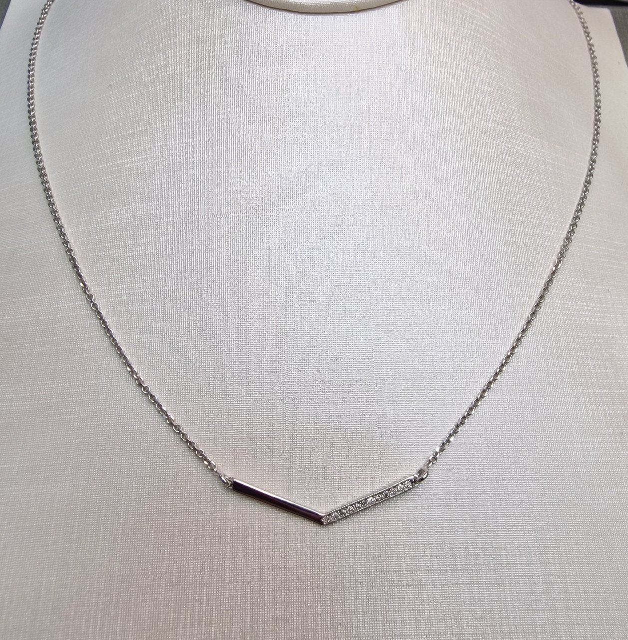 Колье Deimantas 104193990 45см 2,86гр 0,044ct. купить,NaN