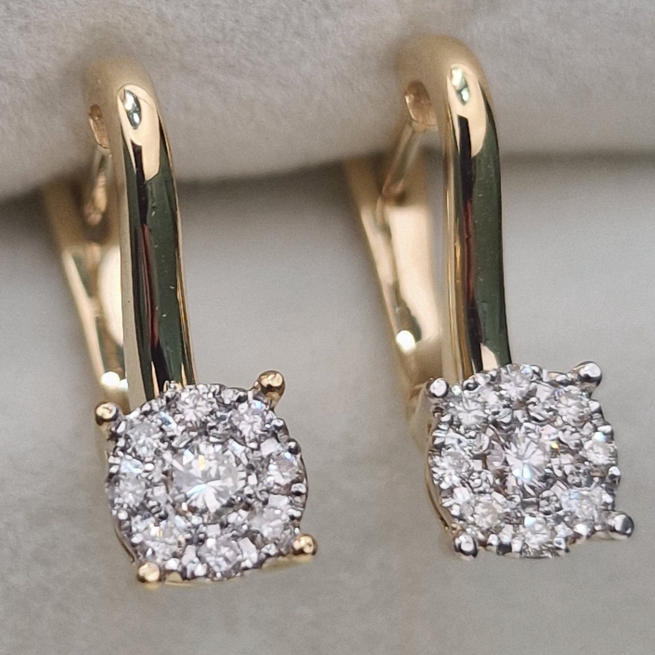 Серьги Deimantas 104945773 3,63гр 0,28ct. купить,NaN