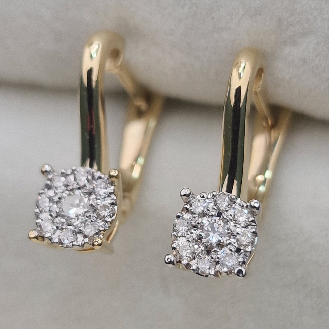 Серьги Deimantas 104945773 3,63гр 0,28ct. купить,NaN