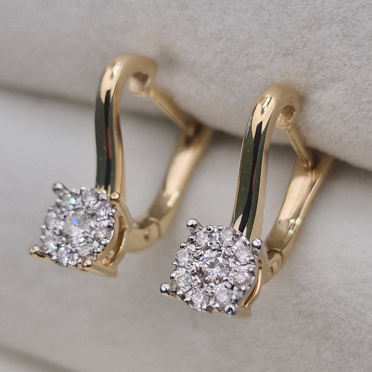 Серьги Deimantas 104945773 3,63гр 0,28ct. купить,NaN