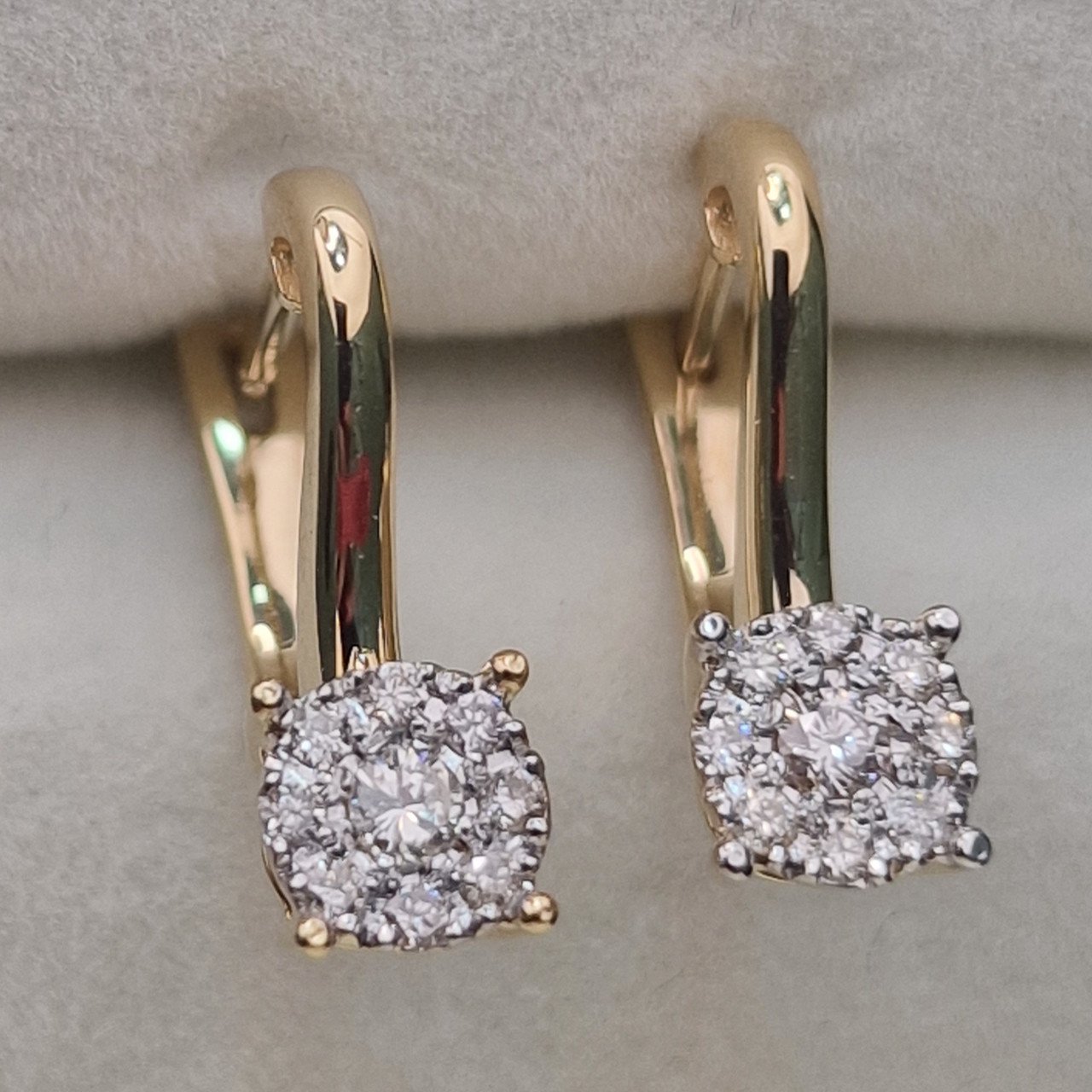 Серьги Deimantas 104945773 3,63гр 0,28ct. купить,NaN