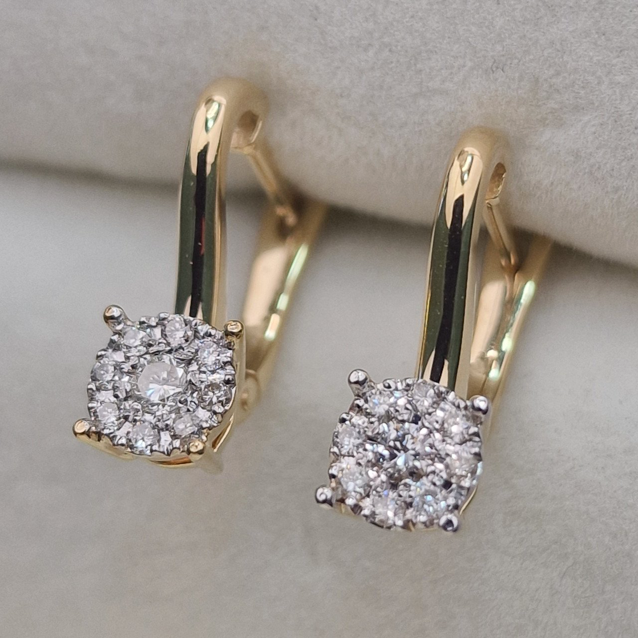 Серьги Deimantas 104945773 3,63гр 0,28ct. купить,NaN