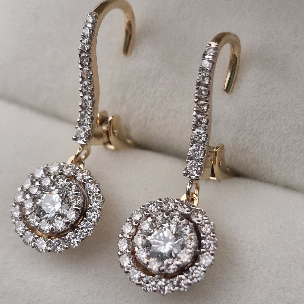 Серьги Deimantas 104945867 4,86гр 1,5ct. купить,NaN