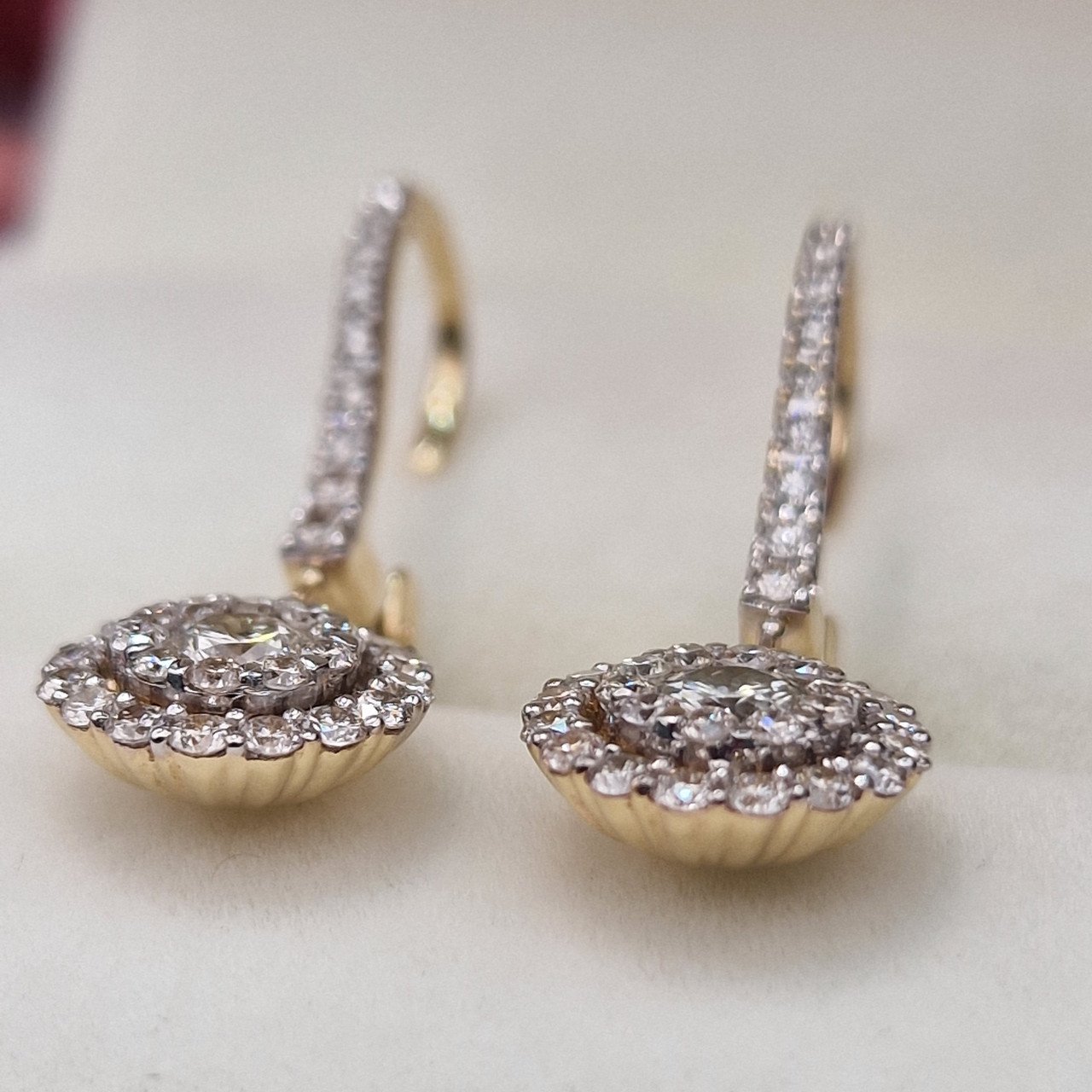 Серьги Deimantas 104945867 4,86гр 1,5ct. купить,NaN