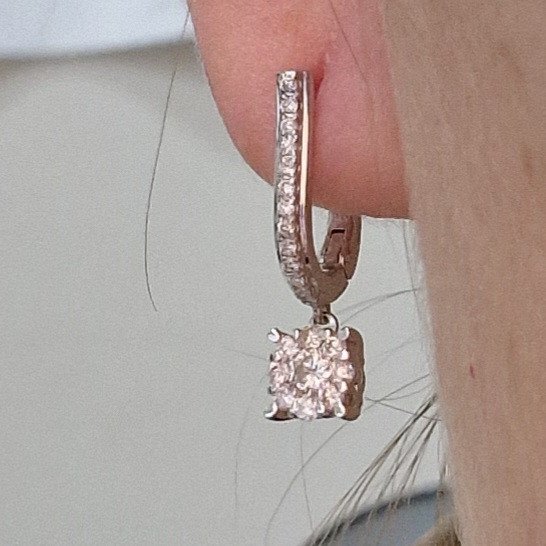 Серьги Deimantas 104946519 3,07гр 0,60ct. купить,NaN