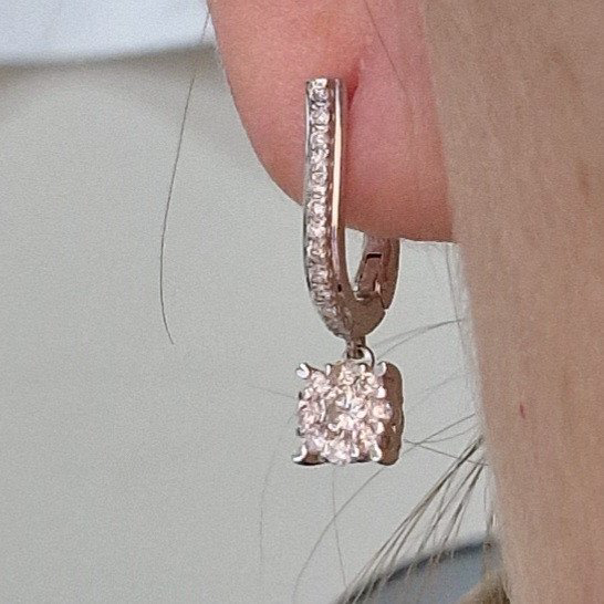 Серьги Deimantas 104946519 3,07гр 0,60ct. купить,NaN