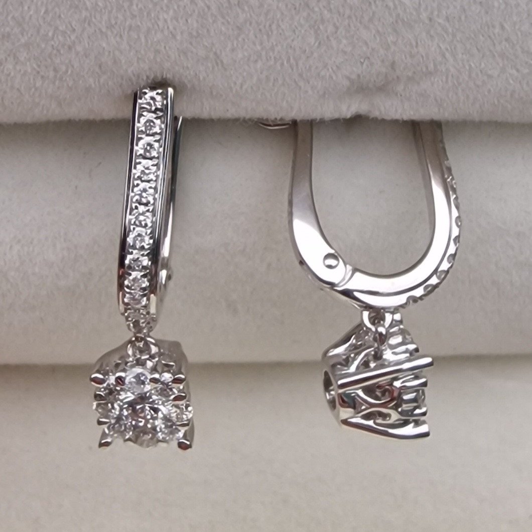 Серьги Deimantas 104946519 3,07гр 0,60ct. купить,NaN