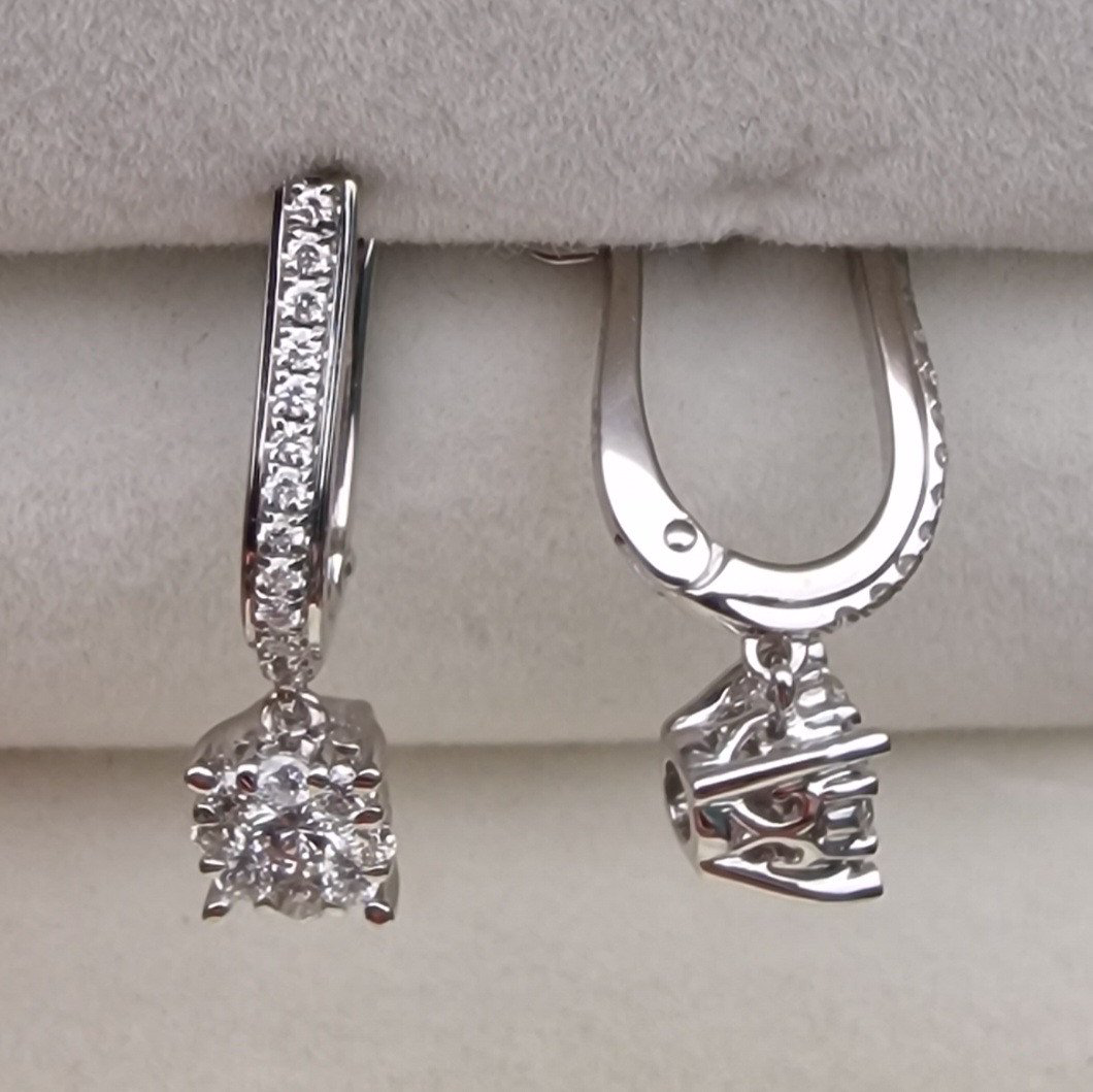 Серьги Deimantas 104946519 3,07гр 0,60ct. купить,NaN