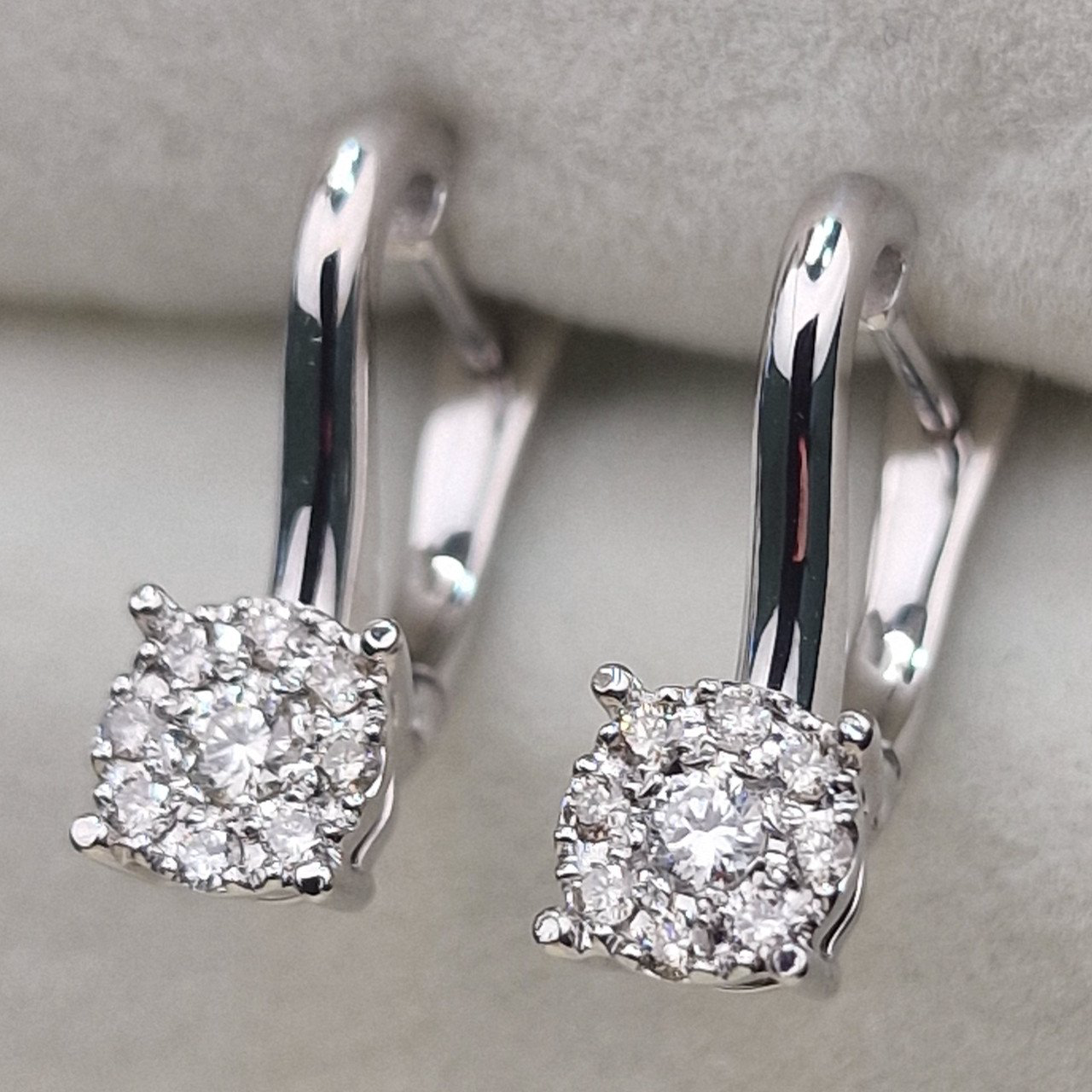 Серьги Deimantas 104946615 3,57гр 0,28ct. купить,NaN