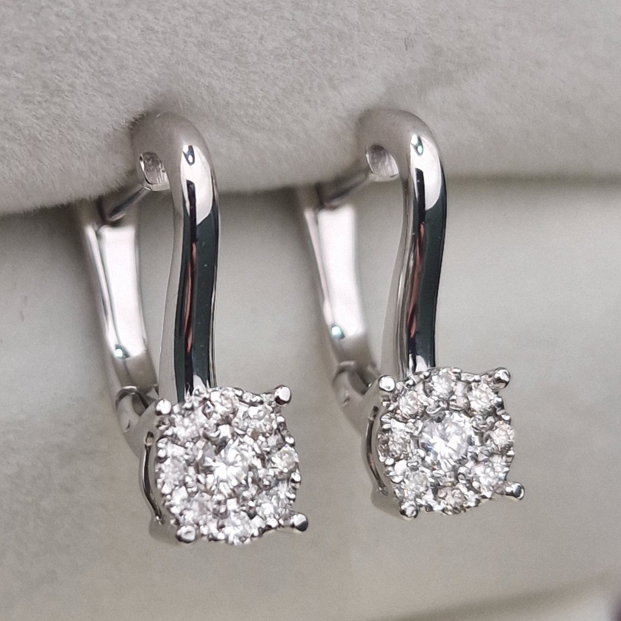 Серьги Deimantas 104946615 3,57гр 0,28ct. купить,NaN