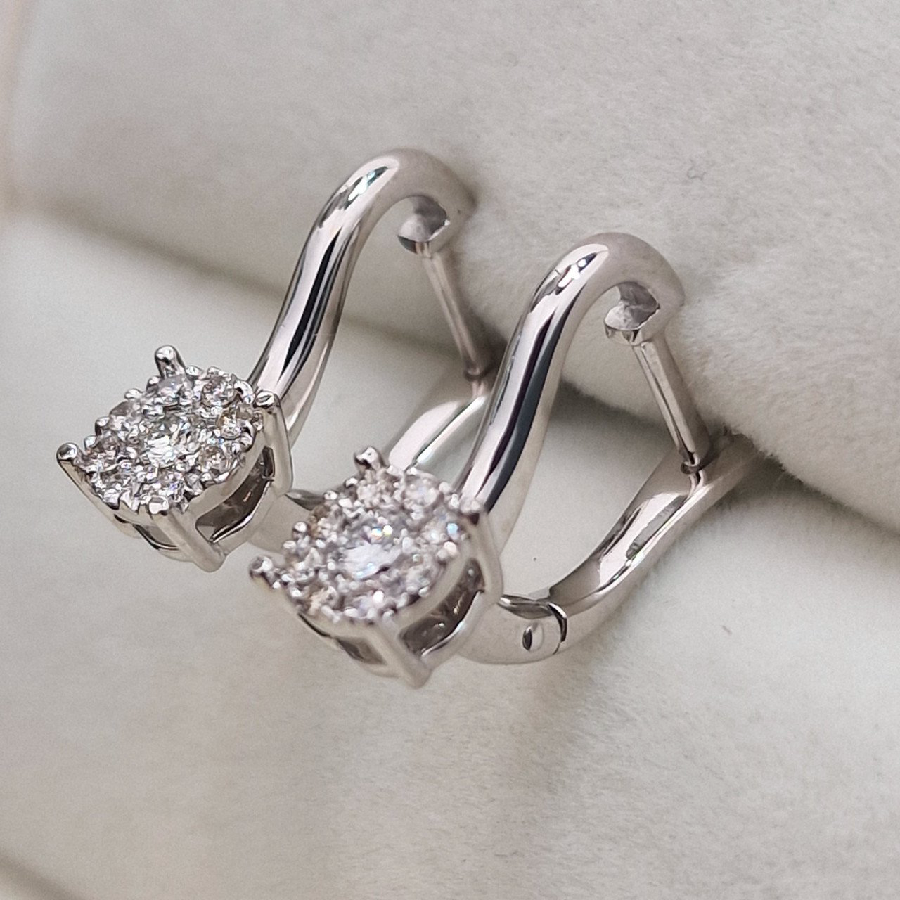 Серьги Deimantas 104946615 3,57гр 0,28ct. купить,NaN