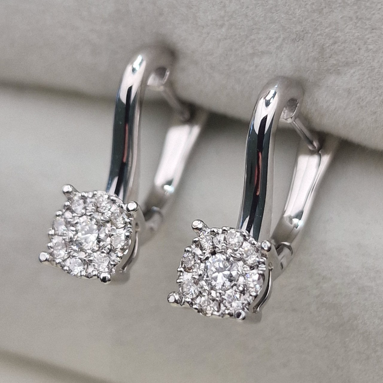 Серьги Deimantas 104946615 3,57гр 0,28ct. купить,NaN