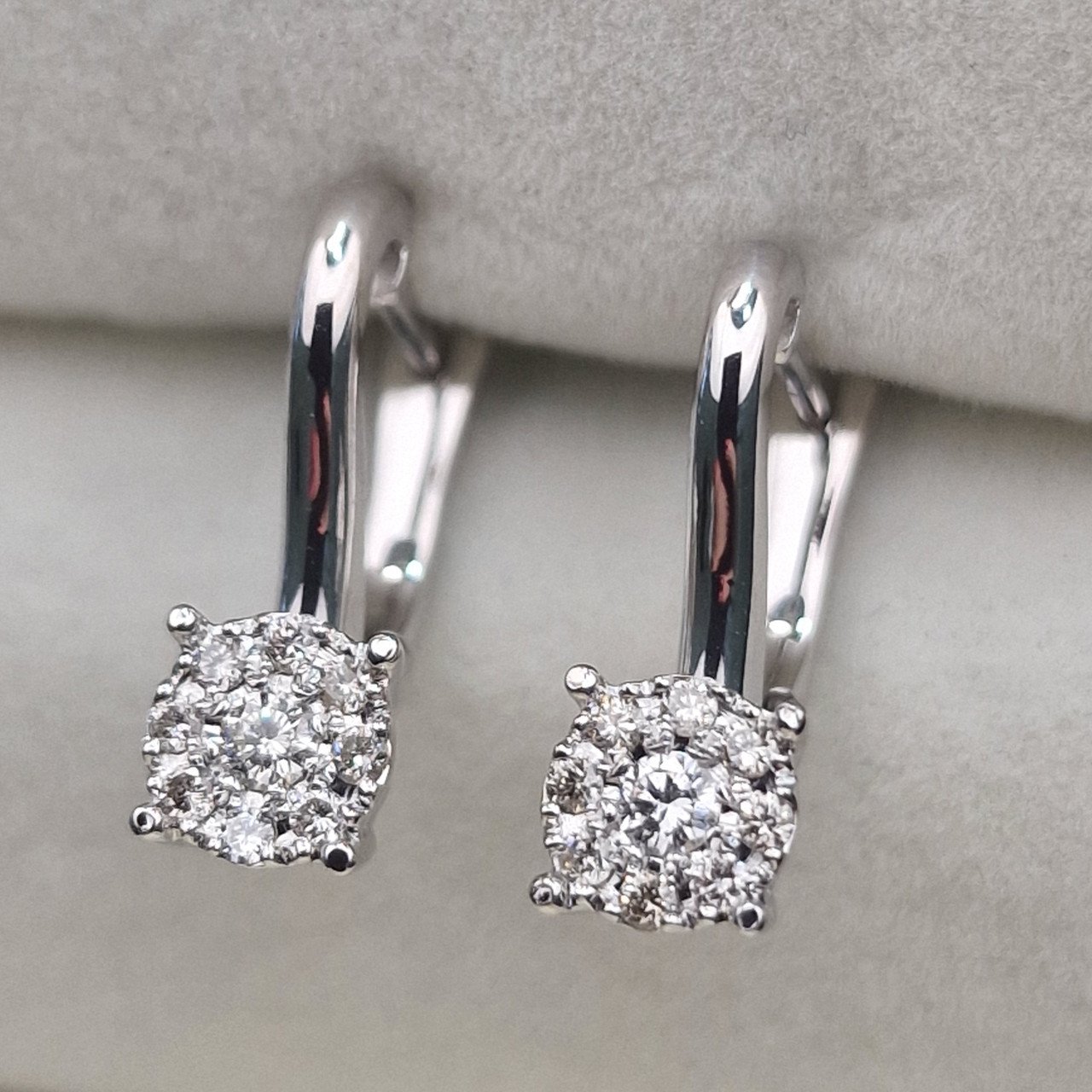 Серьги Deimantas 104946615 3,57гр 0,28ct. купить,NaN