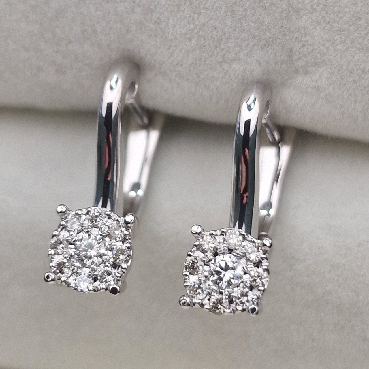 Серьги Deimantas 104946615 3,57гр 0,28ct. купить,NaN