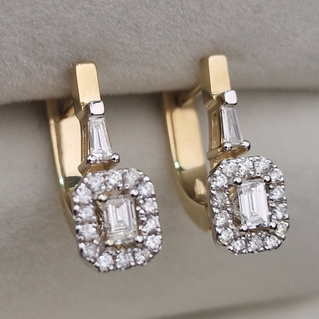 Серьги Deimantas 104947054 3,77гр 0,59ct. купить,NaN