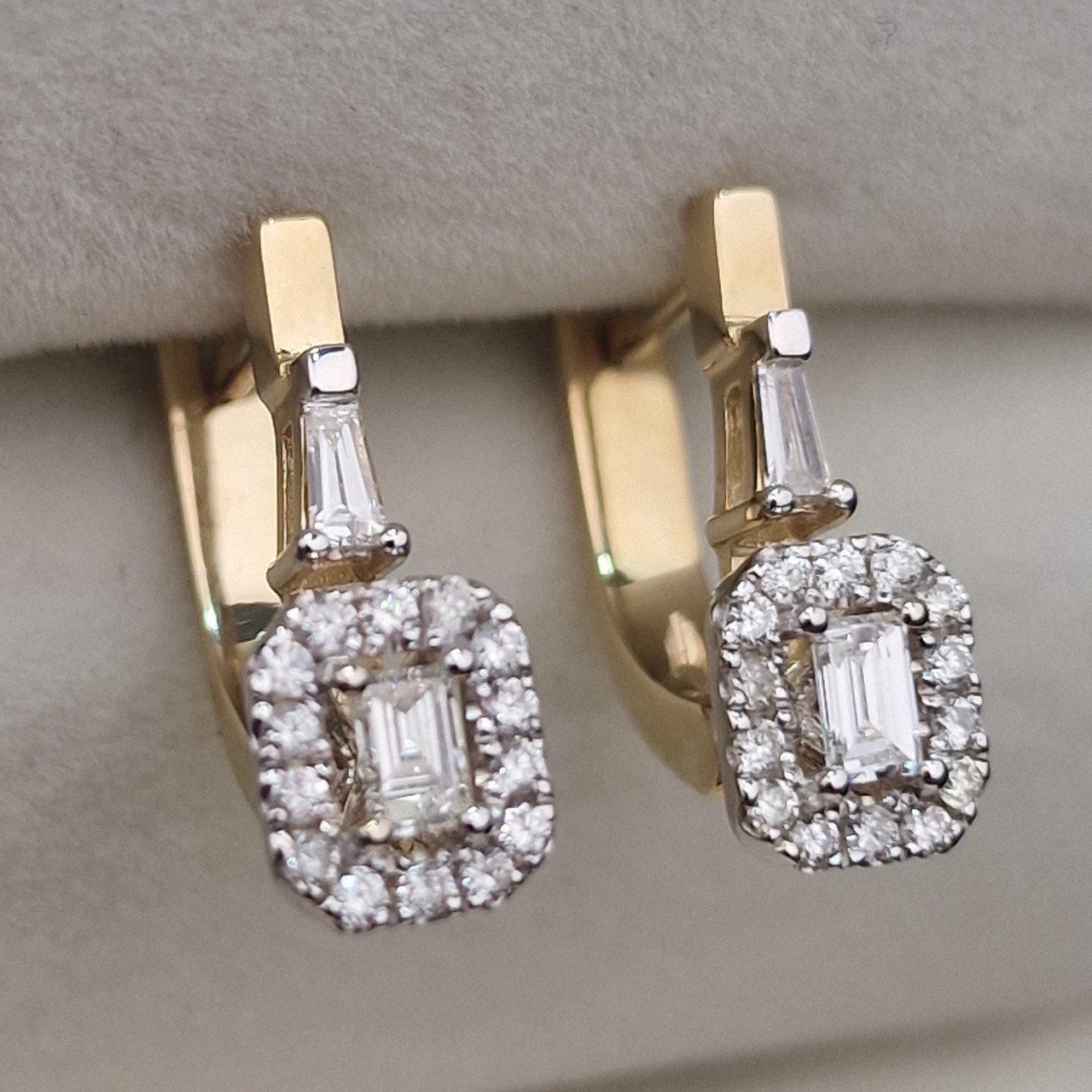 Серьги Deimantas 104947054 3,77гр 0,59ct. купить,NaN