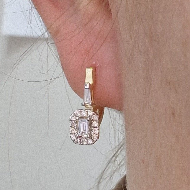 Серьги Deimantas 104947054 3,77гр 0,59ct. купить,NaN