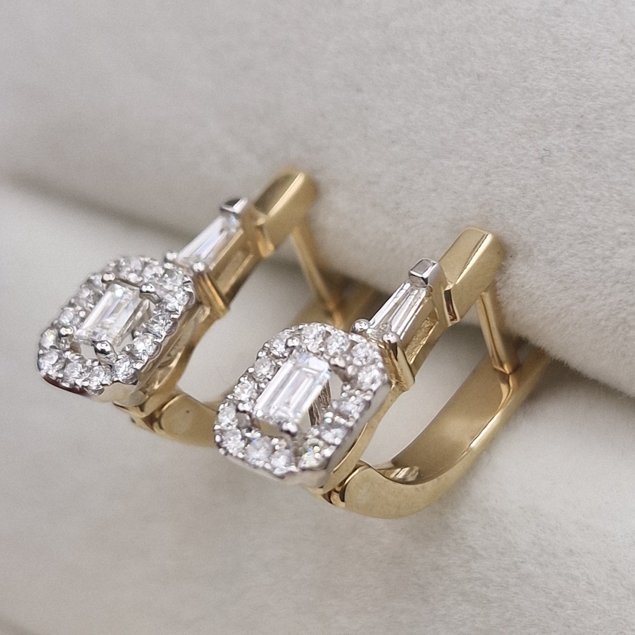 Серьги Deimantas 104947054 3,77гр 0,59ct. купить,NaN
