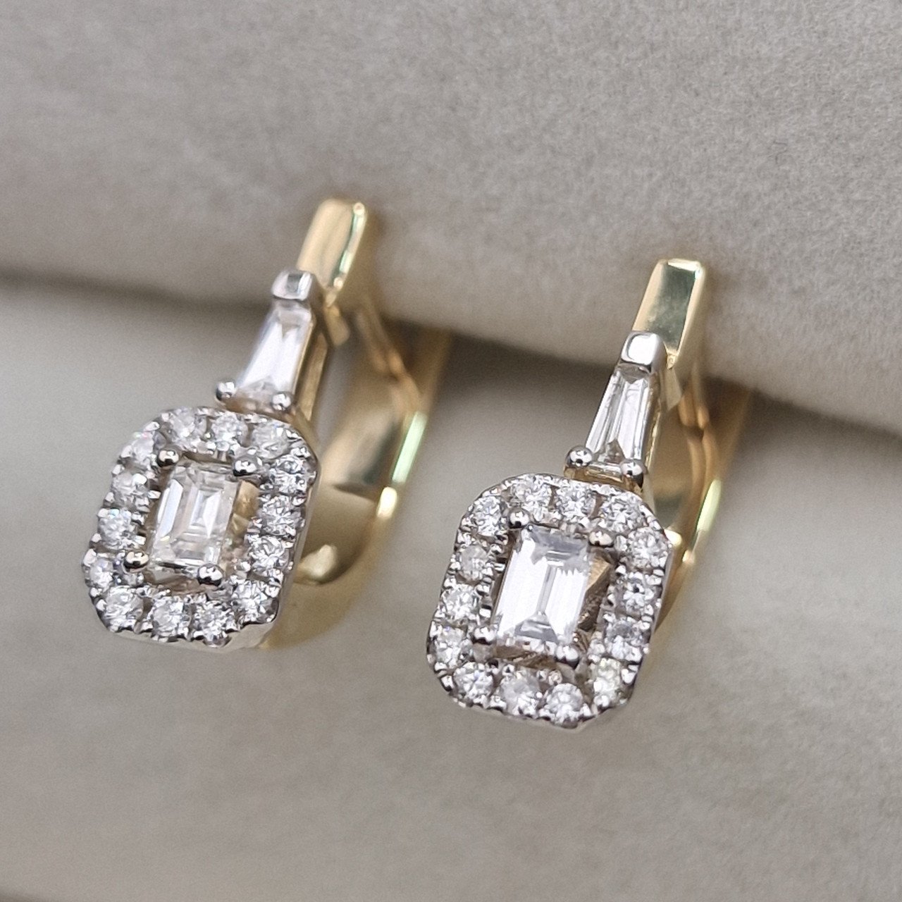 Серьги Deimantas 104947054 3,77гр 0,59ct. купить,NaN