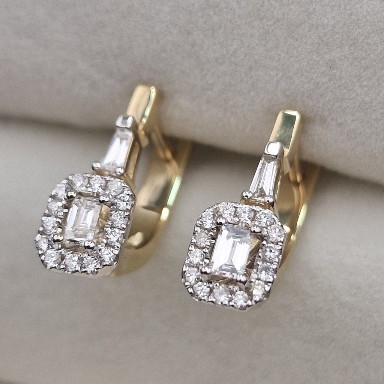 Серьги Deimantas 104947054 3,77гр 0,59ct. купить,NaN