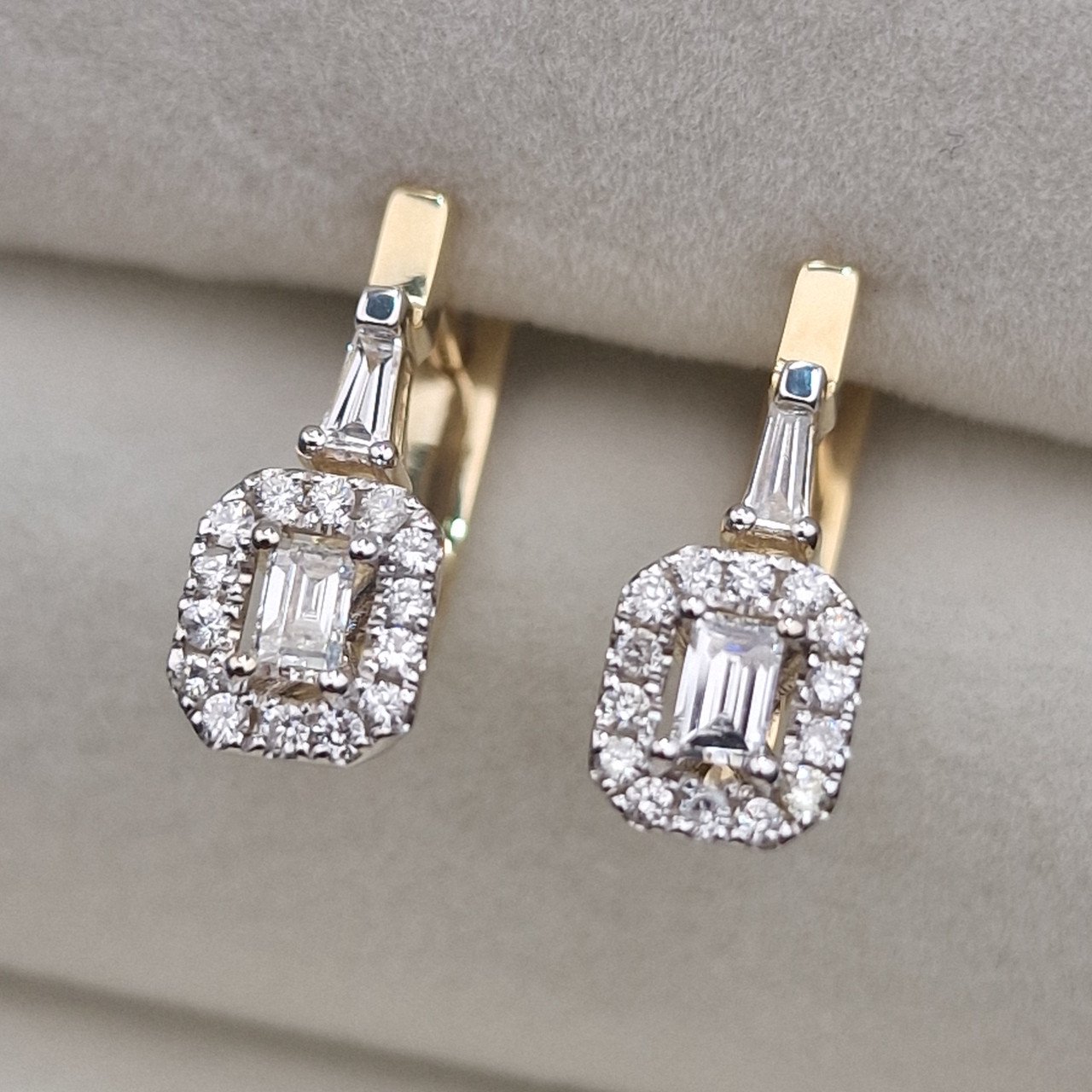 Серьги Deimantas 104947054 3,77гр 0,59ct. купить,NaN