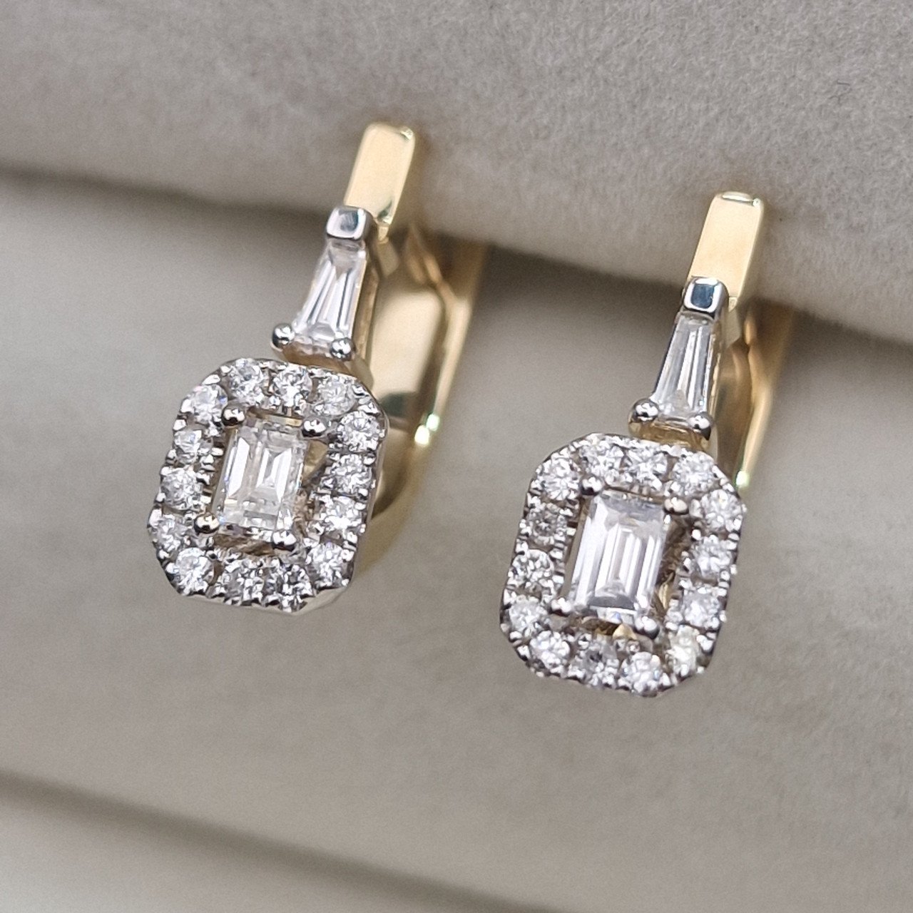 Серьги Deimantas 104947054 3,77гр 0,59ct. купить,NaN