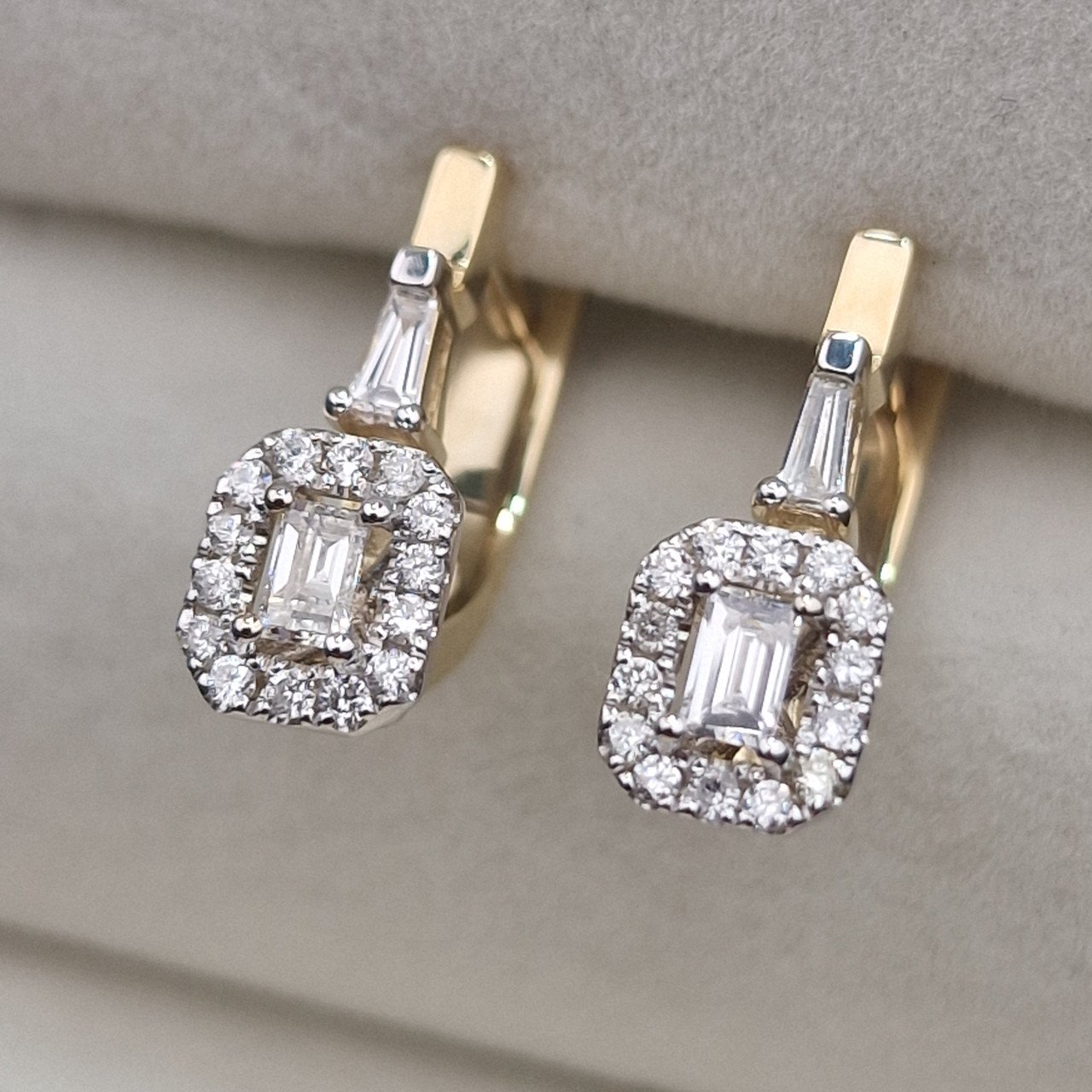 Серьги Deimantas 104947054 3,77гр 0,59ct. купить,NaN