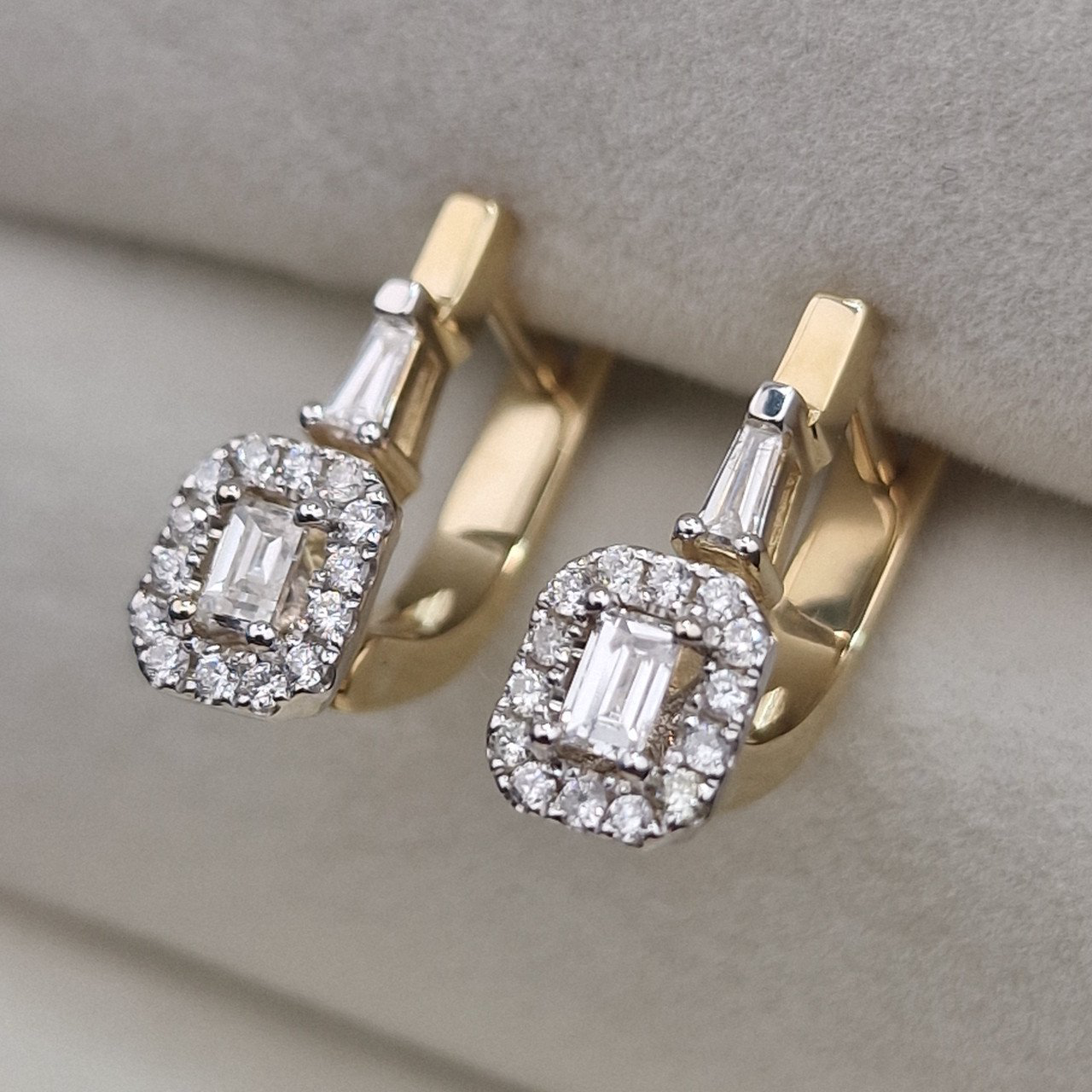 Серьги Deimantas 104947054 3,77гр 0,59ct. купить,NaN