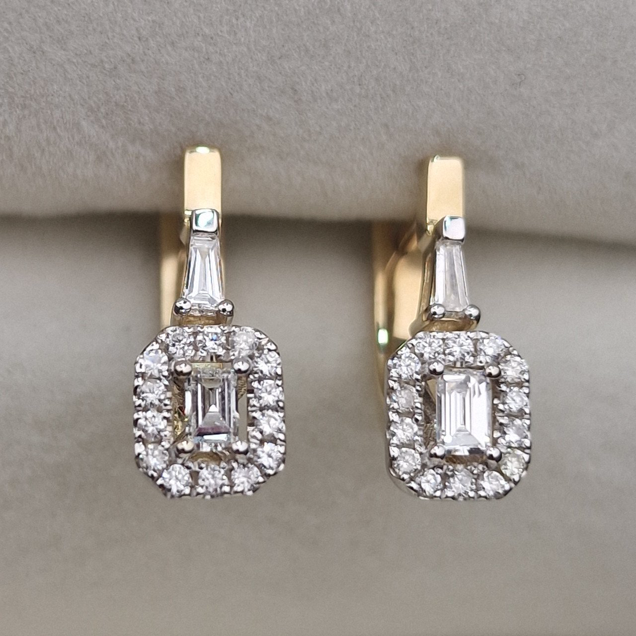 Серьги Deimantas 104947054 3,77гр 0,59ct. купить,NaN