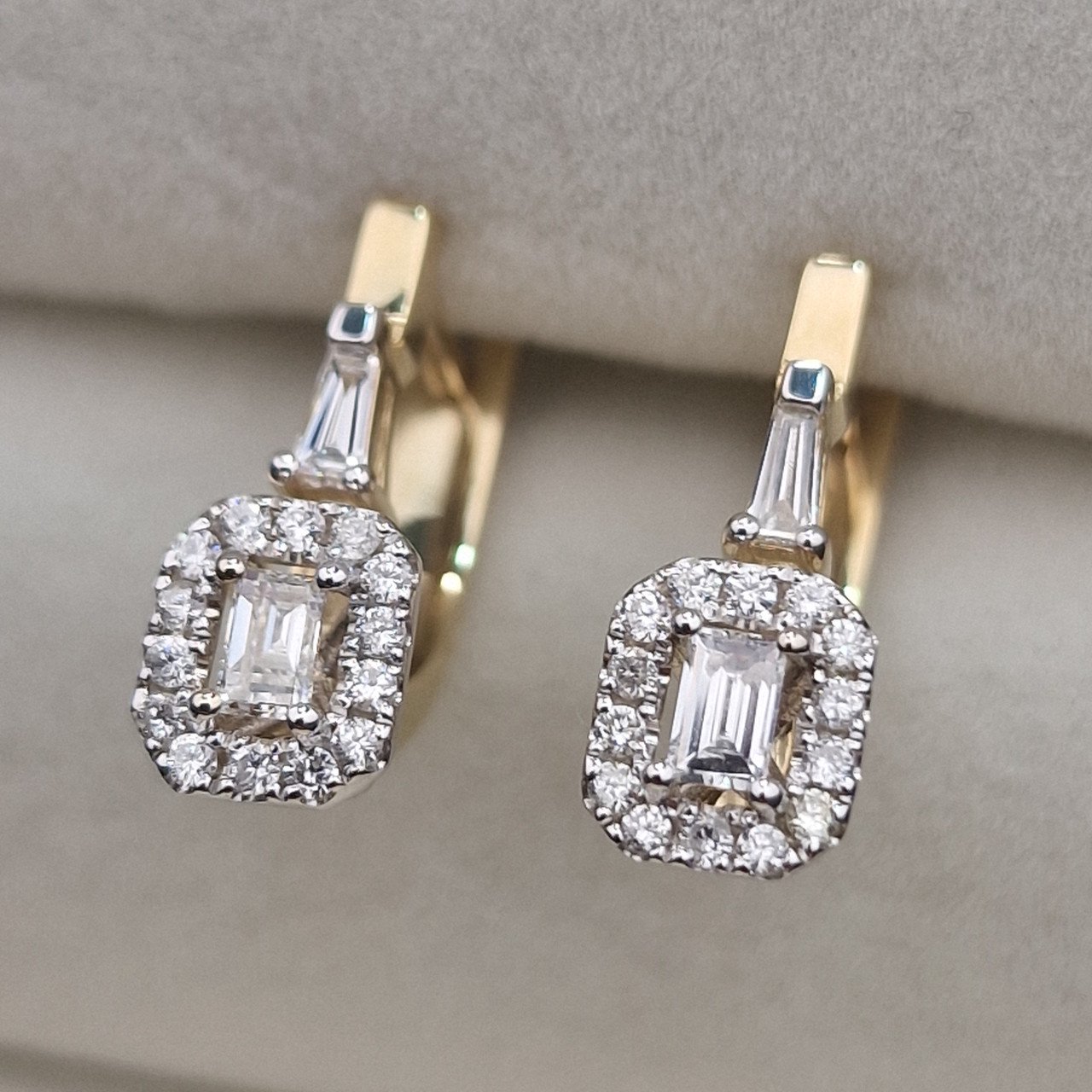 Серьги Deimantas 104947054 3,77гр 0,59ct. купить,NaN