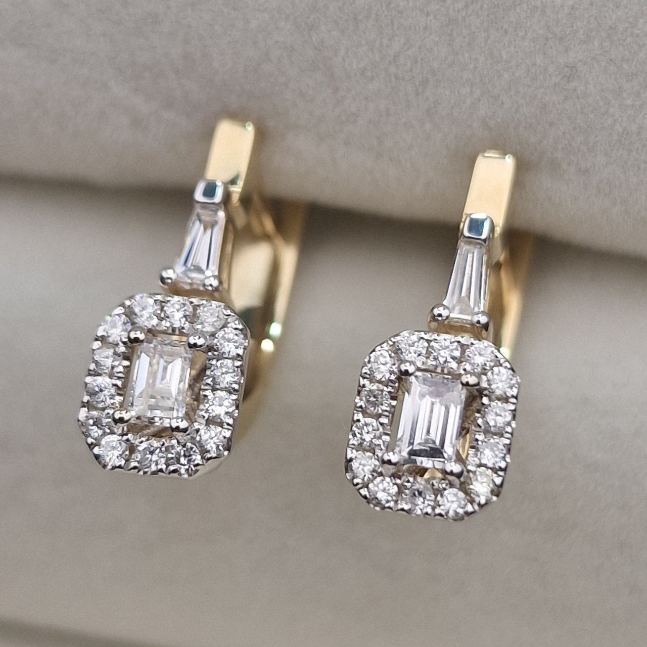 Серьги Deimantas 104947054 3,77гр 0,59ct. купить,NaN