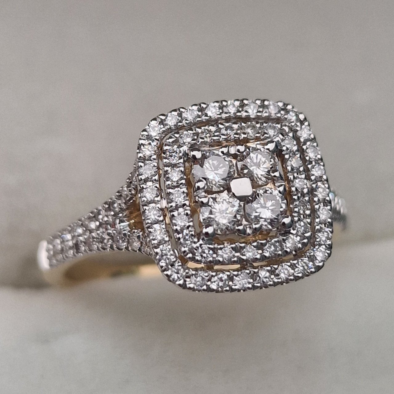 Кольцо Deimantas 104947752 17р 3,54гр 0,61ct. купить,NaN