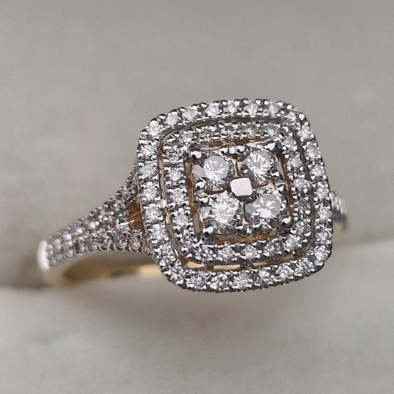 Кольцо Deimantas 104947752 17р 3,54гр 0,61ct. купить,NaN