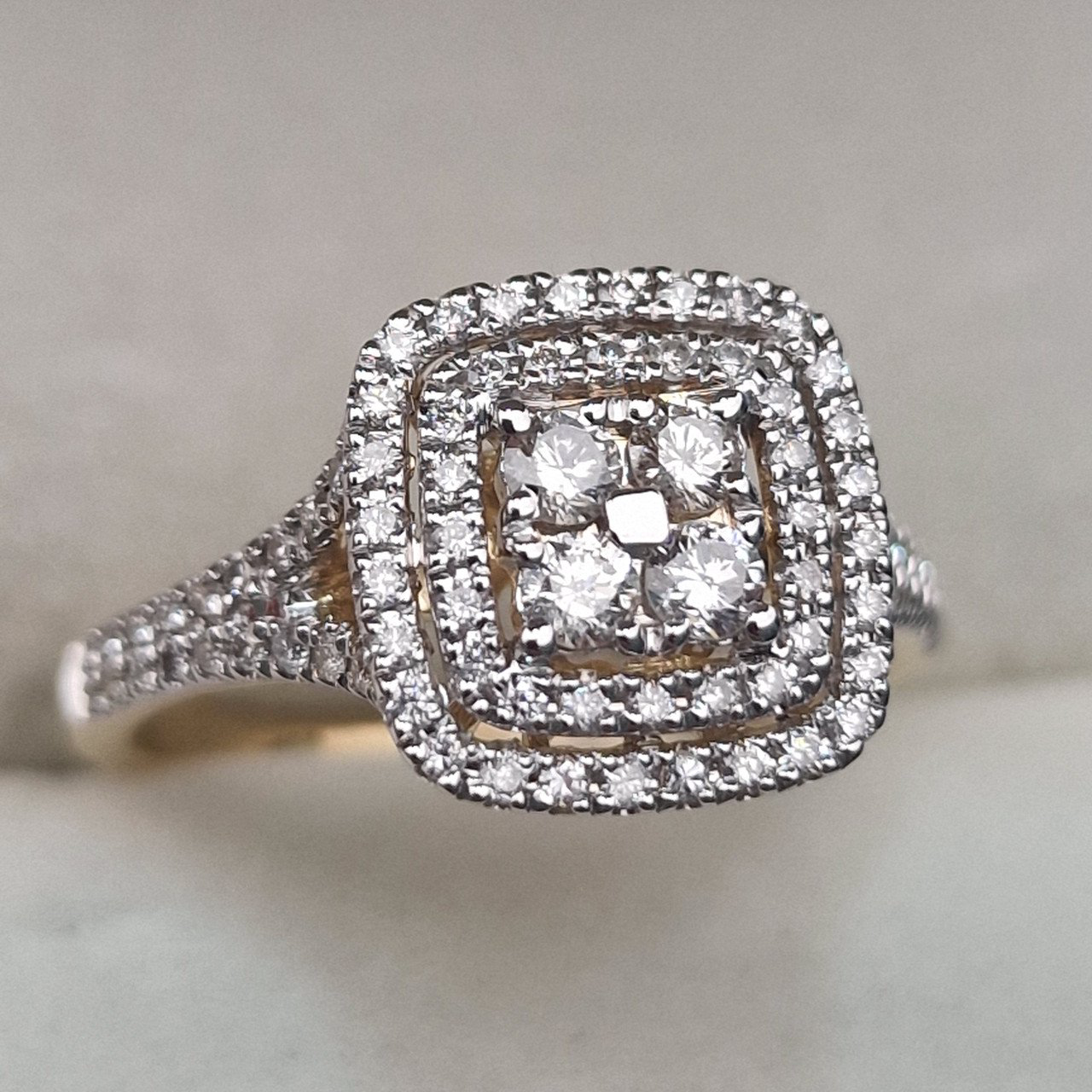 Кольцо Deimantas 104947752 17р 3,54гр 0,61ct. купить,NaN
